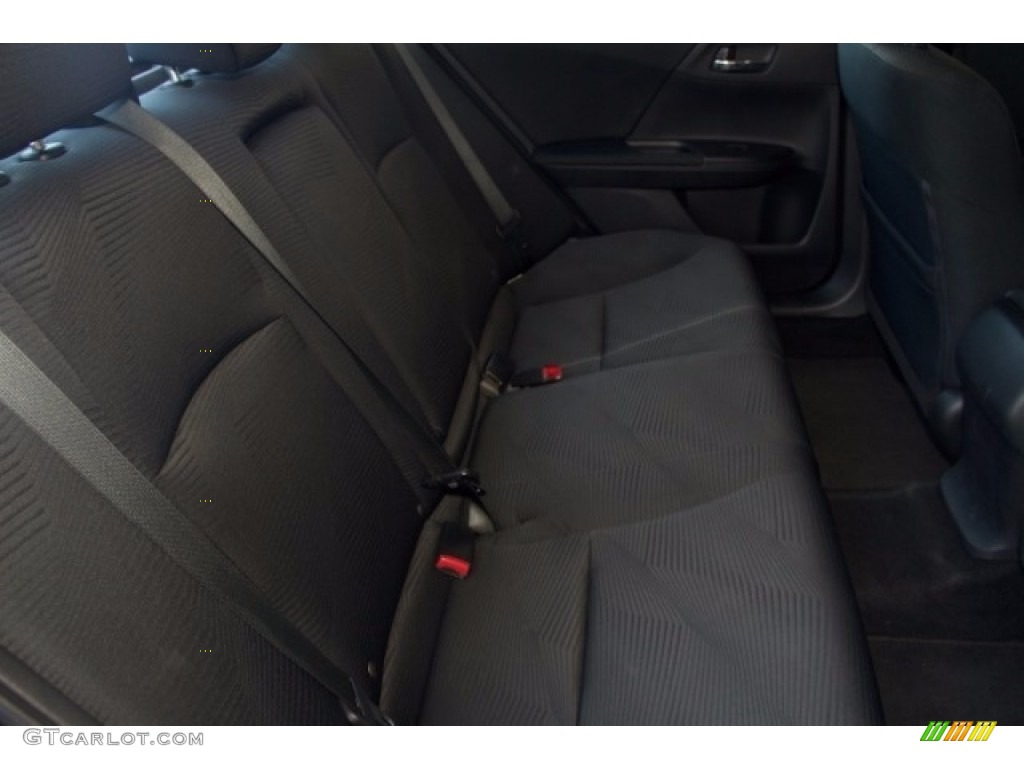 2014 Accord LX Sedan - Hematite Metallic / Black photo #14