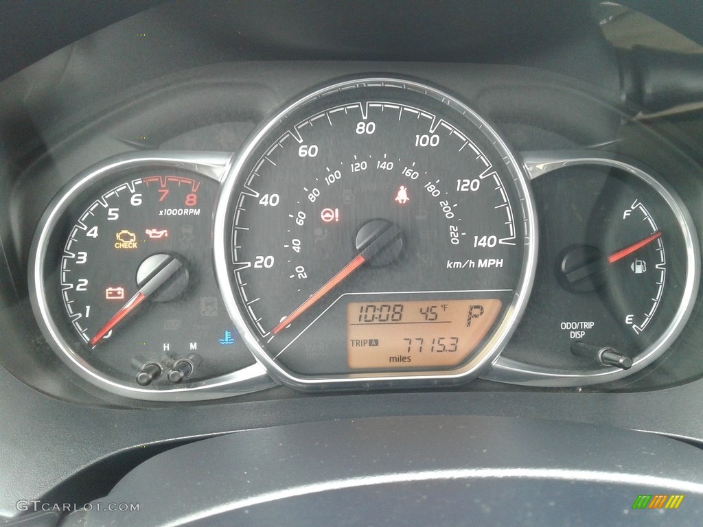 2018 Toyota Yaris 3-Door L Gauges Photo #138704130