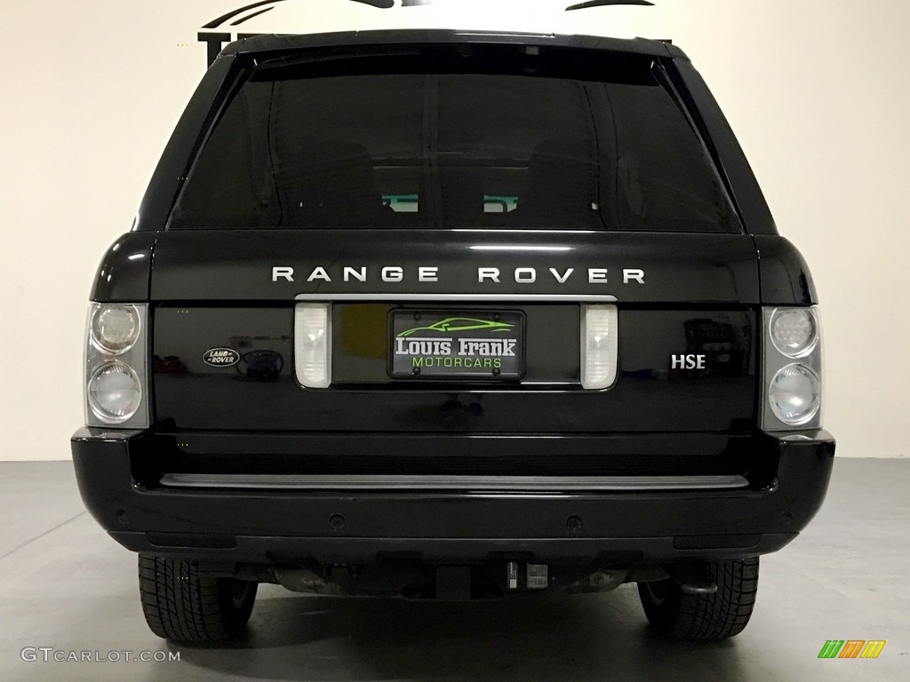 2009 Range Rover HSE - Santorini Black Metallic / Jet Black/Jet Black photo #28