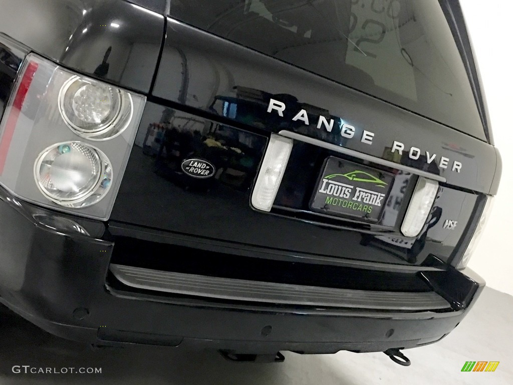 2009 Range Rover HSE - Santorini Black Metallic / Jet Black/Jet Black photo #29