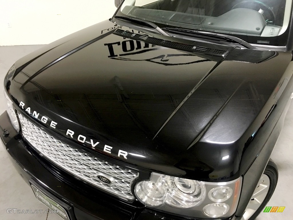 2009 Range Rover HSE - Santorini Black Metallic / Jet Black/Jet Black photo #38