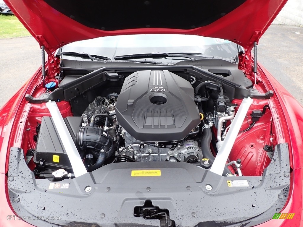 2020 Kia Stinger GT-Line 3.3 Liter GDI DOHC 24-Valve CVVT V6 Engine Photo #138704757