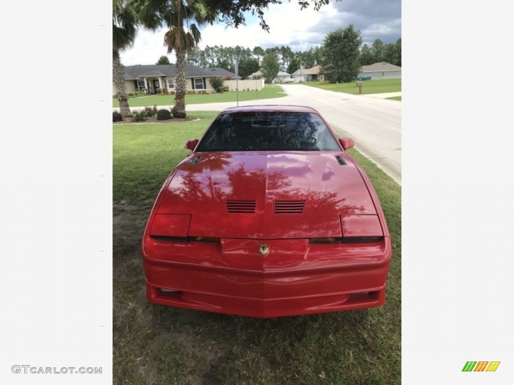 Bright Red 1988 Pontiac Firebird Trans Am GTA Coupe Exterior Photo #138704859