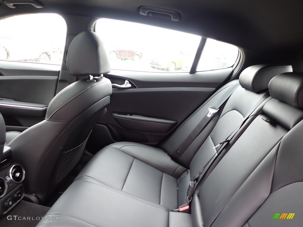 Black Interior 2020 Kia Stinger GT-Line Photo #138704873