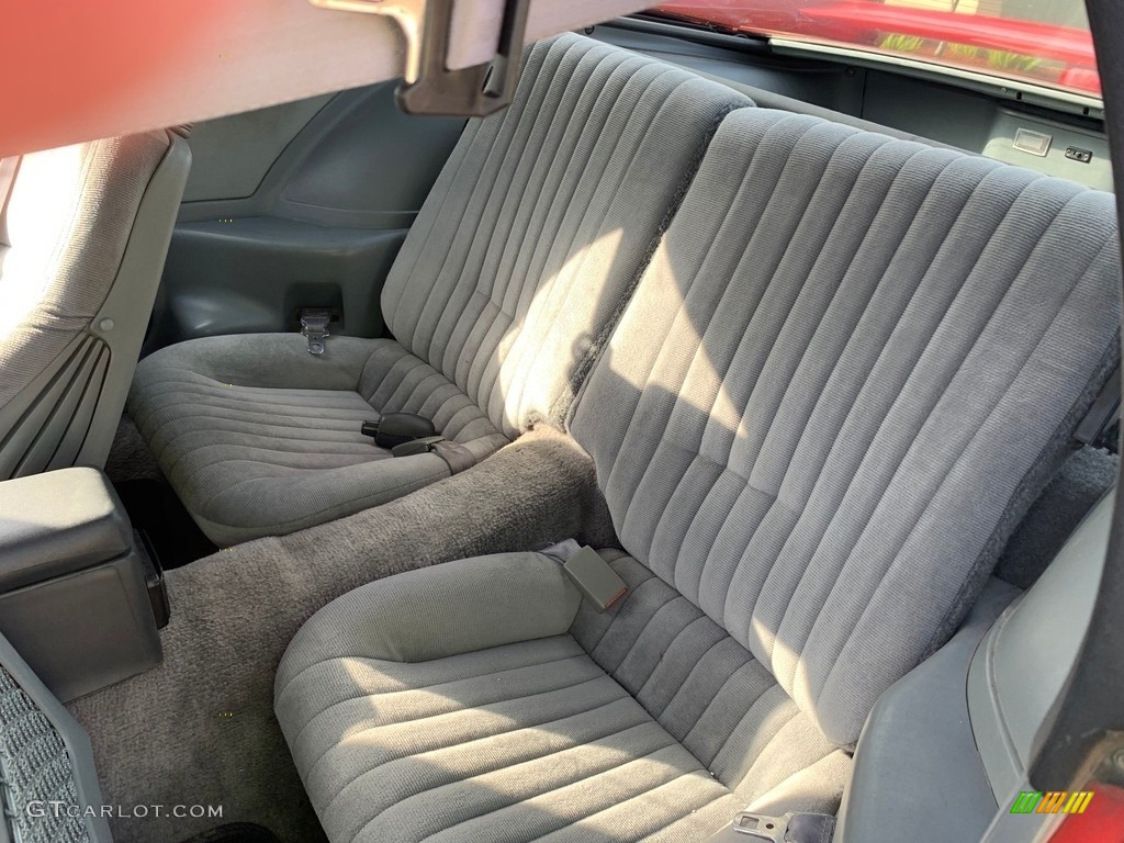 1988 Pontiac Firebird Trans Am GTA Coupe Rear Seat Photo #138704952
