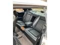 1988 Mercedes-Benz E Class Black Interior Rear Seat Photo