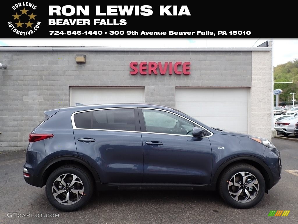 Pacific Blue Kia Sportage