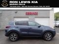 2020 Pacific Blue Kia Sportage LX AWD  photo #1