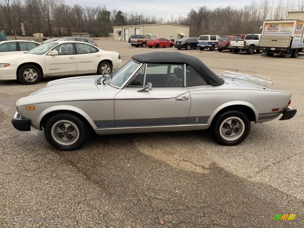 Silver 1979 Fiat Spider 2000 Standard Spider 2000 Model Exterior Photo #138706185