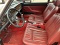 1979 Fiat Spider 2000 Red Interior Interior Photo