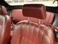 1979 Fiat Spider 2000 Red Interior Front Seat Photo