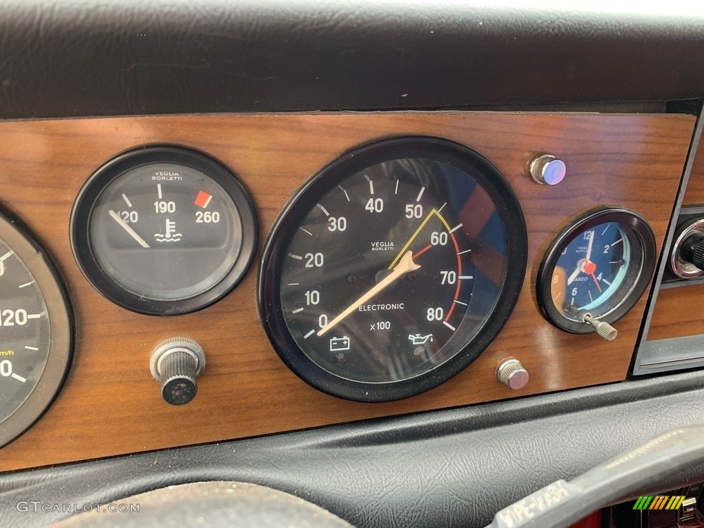 1979 Fiat Spider 2000 Standard Spider 2000 Model Gauges Photos
