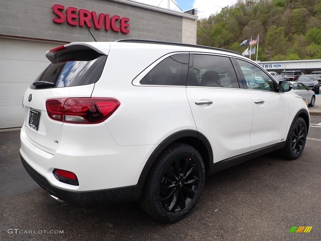 2020 Sorento S AWD - Snow White Pearl / Black photo #2