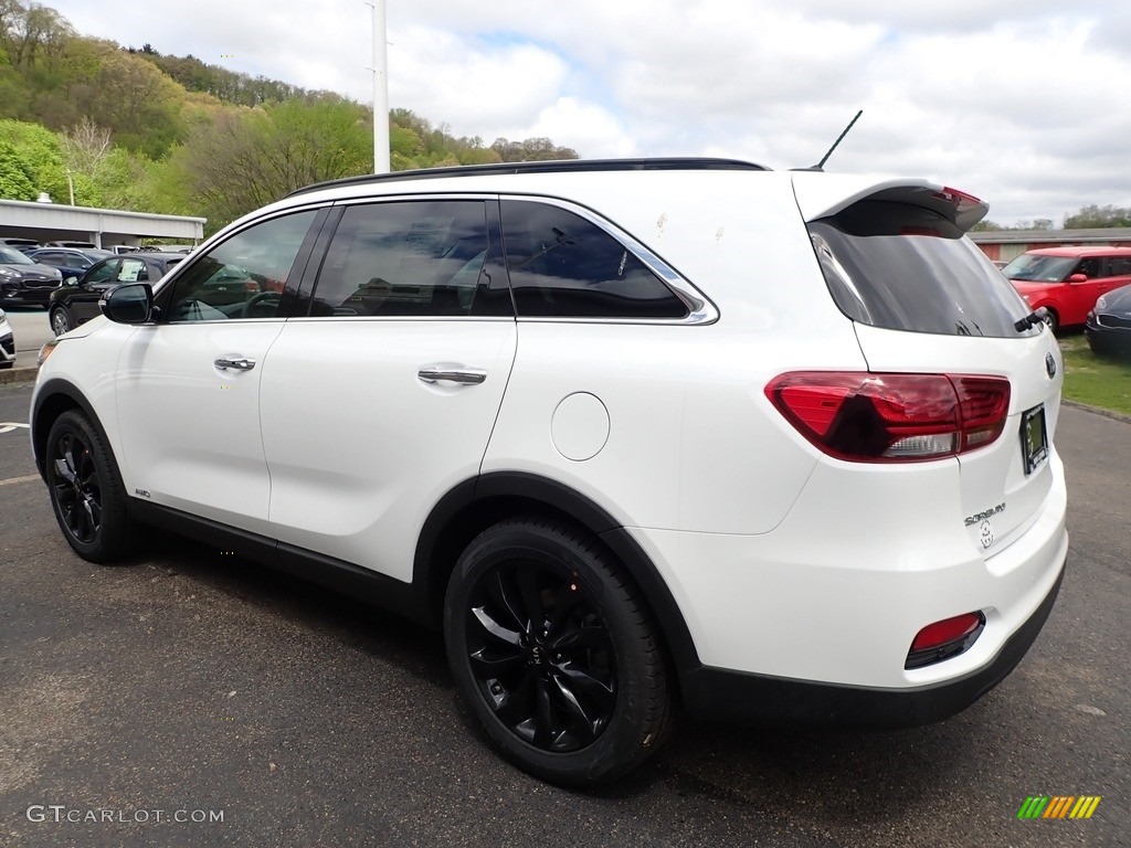2020 Sorento S AWD - Snow White Pearl / Black photo #5