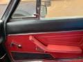 1979 Fiat Spider 2000 Red Interior Door Panel Photo