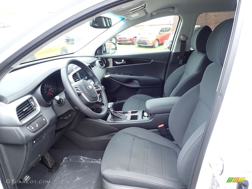 2020 Sorento S AWD - Snow White Pearl / Black photo #13