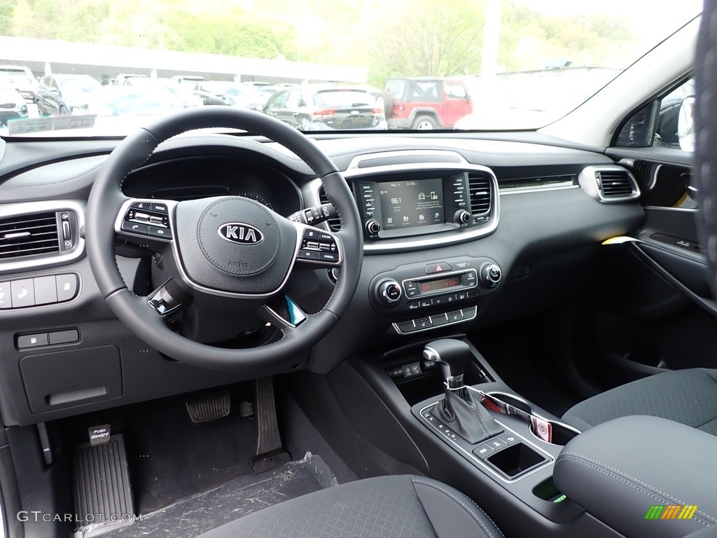 2020 Sorento S AWD - Snow White Pearl / Black photo #15
