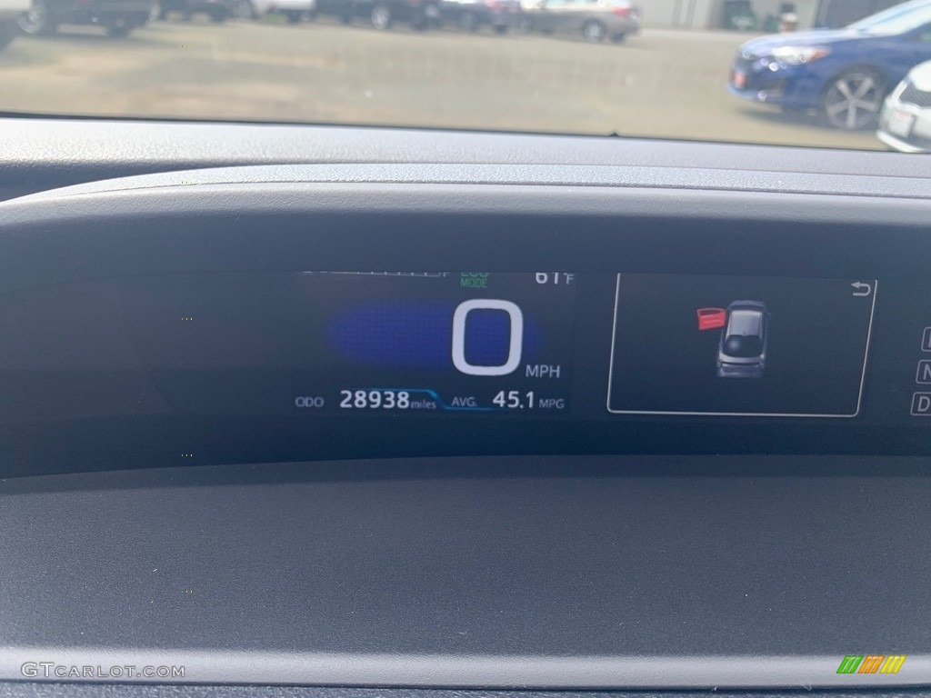 2016 Prius Three Touring - Hypersonic Red / Black photo #3
