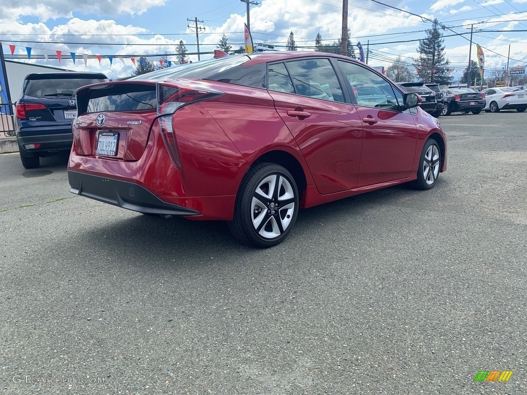 2016 Prius Three Touring - Hypersonic Red / Black photo #10