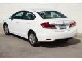 Taffeta White - Civic LX Sedan Photo No. 2