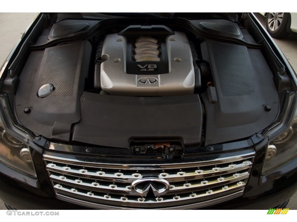 2006 M 45 Sedan - Black Obsidian / Graphite photo #27