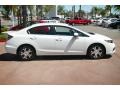  2014 Civic Hybrid Sedan White Orchid Pearl