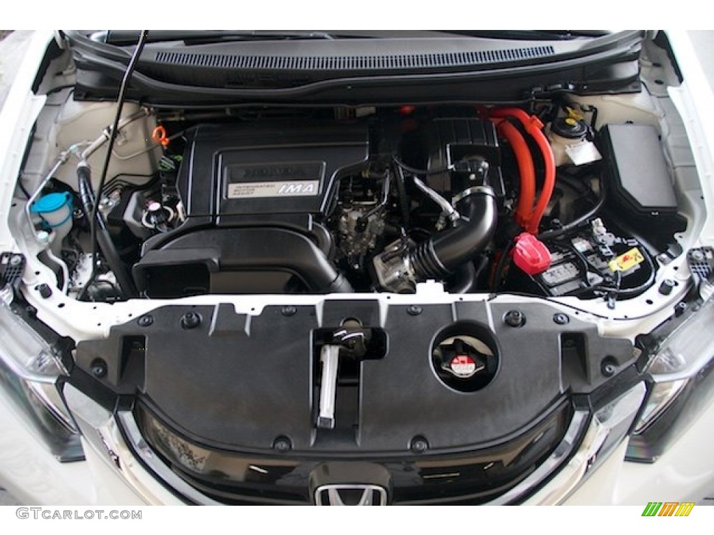2014 Honda Civic Hybrid Sedan 1.5 Liter SOHC 8-Valve i-VTEC 4 Cylinder Gasoline/Electric Hybrid Engine Photo #138709632