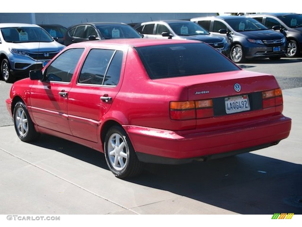 Tornado Red 1998 Volkswagen Jetta GLS Sedan Exterior Photo #138709749