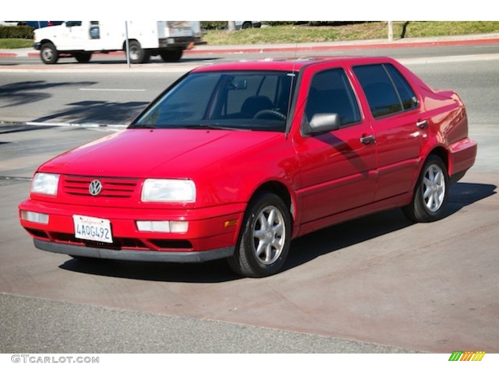 Tornado Red 1998 Volkswagen Jetta GLS Sedan Exterior Photo #138709851