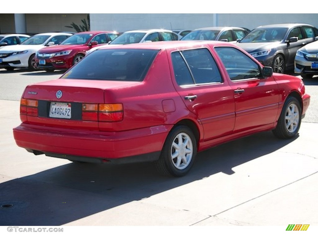 Tornado Red 1998 Volkswagen Jetta GLS Sedan Exterior Photo #138709899