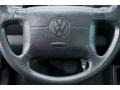 1998 Volkswagen Jetta Black Interior Steering Wheel Photo