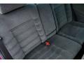 1998 Volkswagen Jetta Black Interior Rear Seat Photo