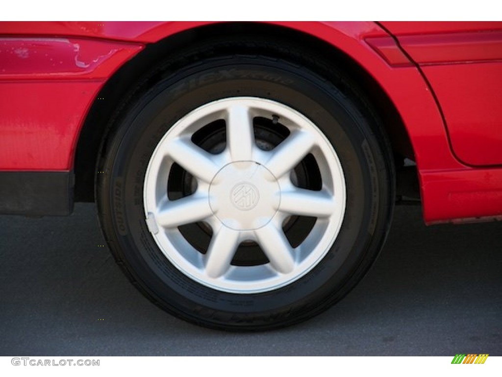 1998 Jetta GLS Sedan - Tornado Red / Black photo #29