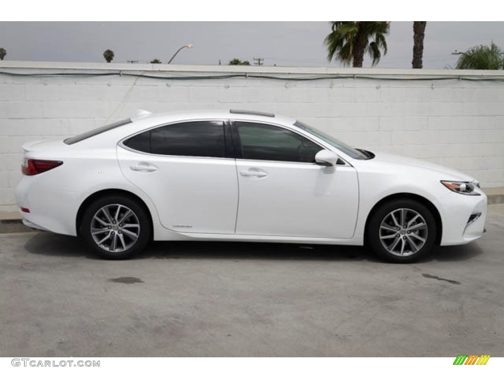 Eminent White Pearl 2016 Lexus ES 300h Hybrid Exterior Photo #138711447