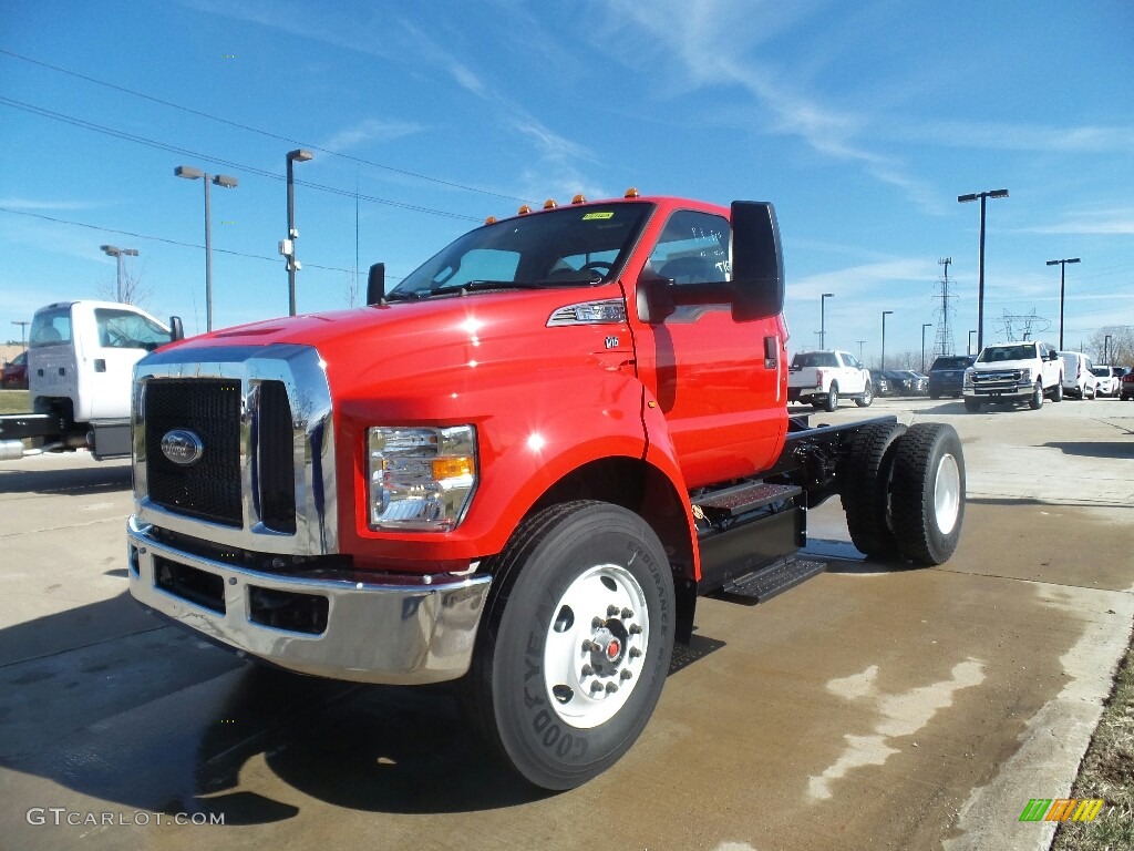 Race Red 2019 Ford F750 Super Duty Regular Cab Chassis Exterior Photo #138711618