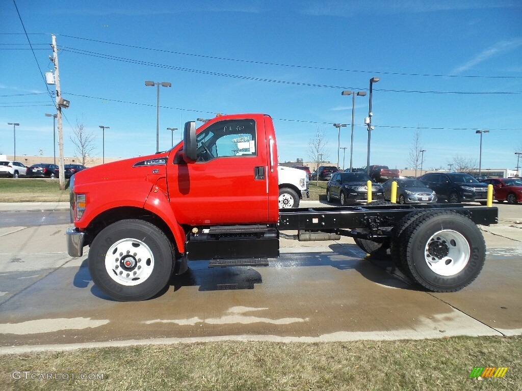 Race Red 2019 Ford F750 Super Duty Regular Cab Chassis Exterior Photo #138711648