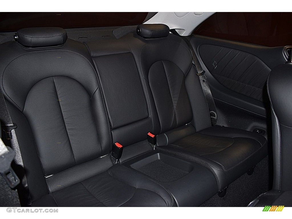 2009 CLK 350 Coupe - Black / Black photo #10
