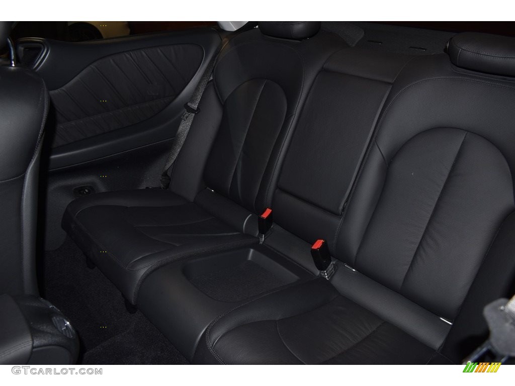 2009 CLK 350 Coupe - Black / Black photo #11