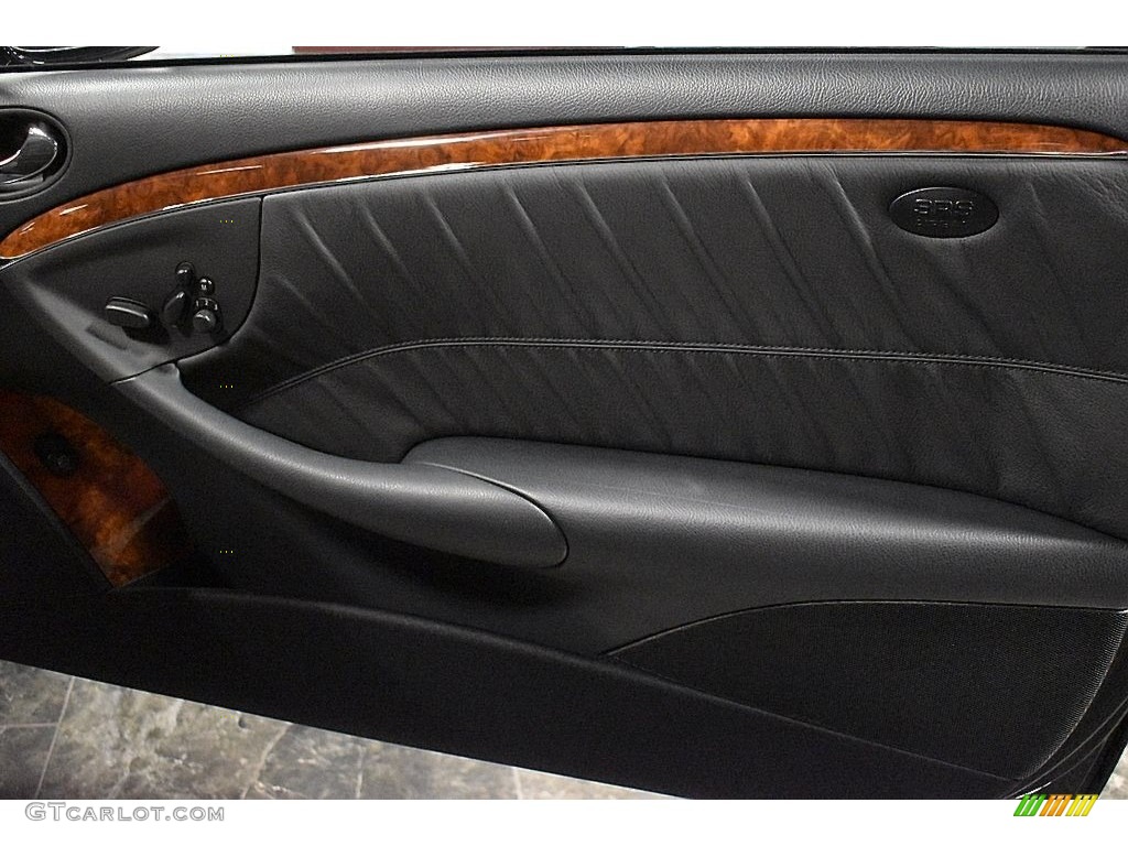 2009 CLK 350 Coupe - Black / Black photo #12