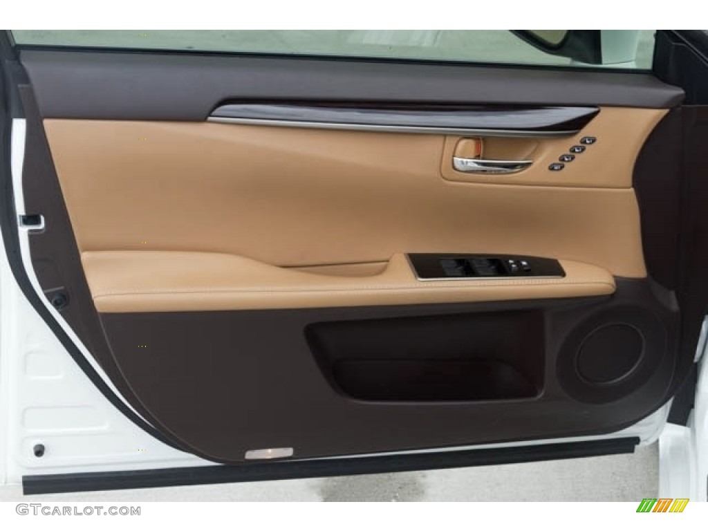 2016 Lexus ES 300h Hybrid Flaxen Door Panel Photo #138711720