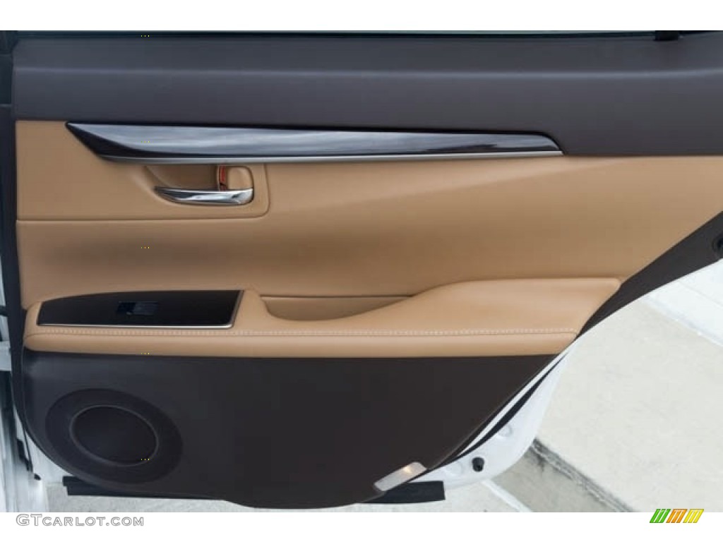 2016 Lexus ES 300h Hybrid Flaxen Door Panel Photo #138711756