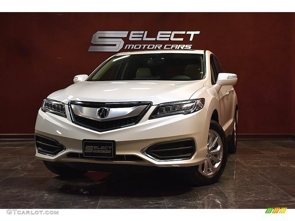 2016 RDX Technology AWD - White Diamond Pearl / Parchment photo #1