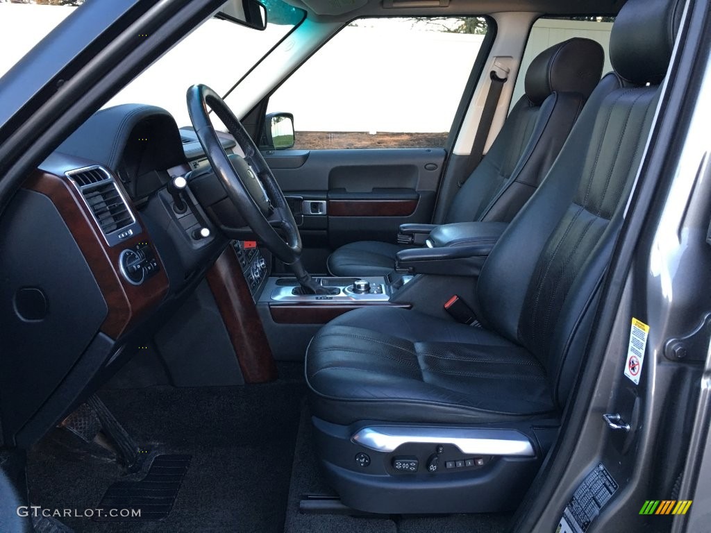 2008 Land Rover Range Rover V8 HSE Front Seat Photo #138711897