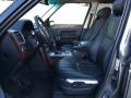 2008 Land Rover Range Rover Jet Black Interior Front Seat Photo