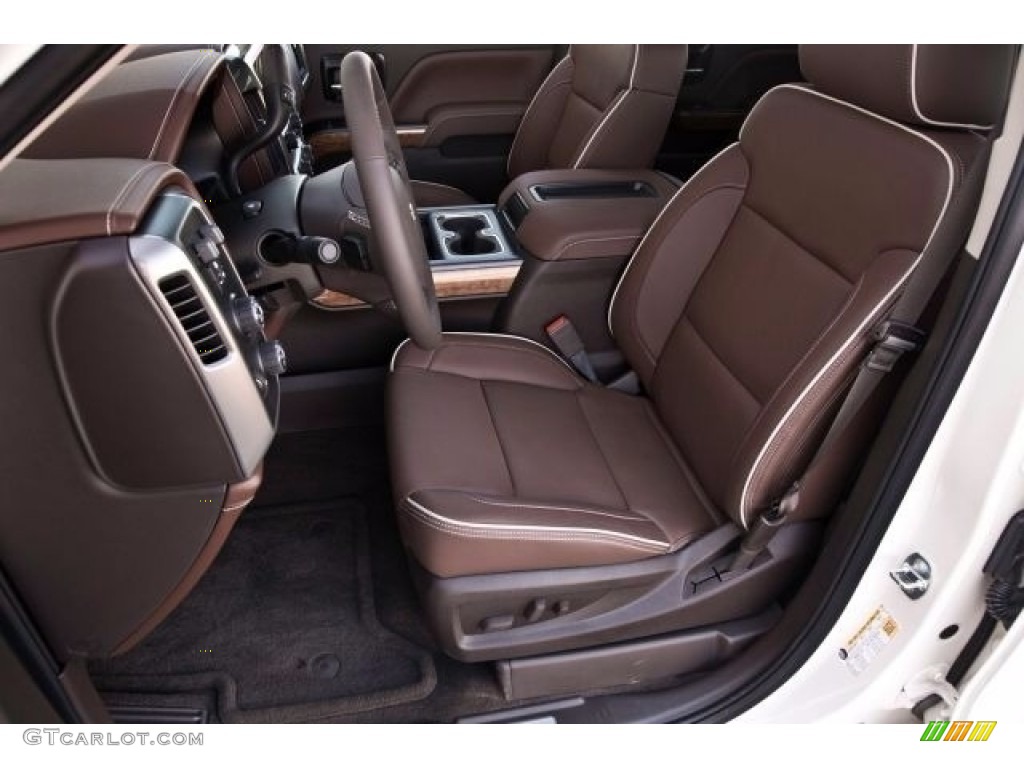 High Country Saddle Interior 2016 Chevrolet Silverado 2500HD High Country Crew Cab 4x4 Photo #138711900