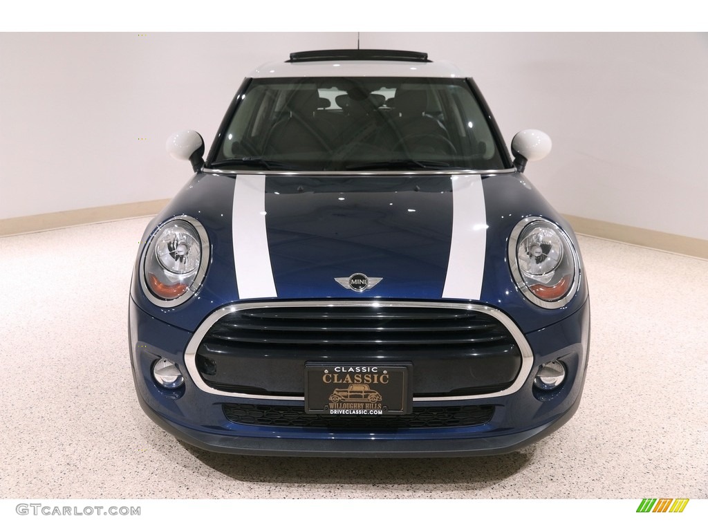 2017 Hardtop Cooper 4 Door - Deep Blue Metallic / Carbon Black photo #2