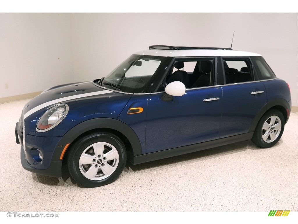 2017 Hardtop Cooper 4 Door - Deep Blue Metallic / Carbon Black photo #3