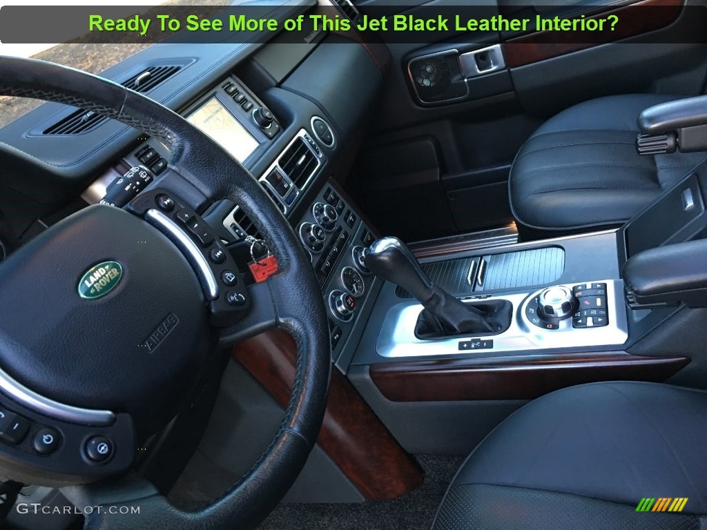 2008 Range Rover V8 HSE - Stornoway Grey Metallic / Jet Black photo #44