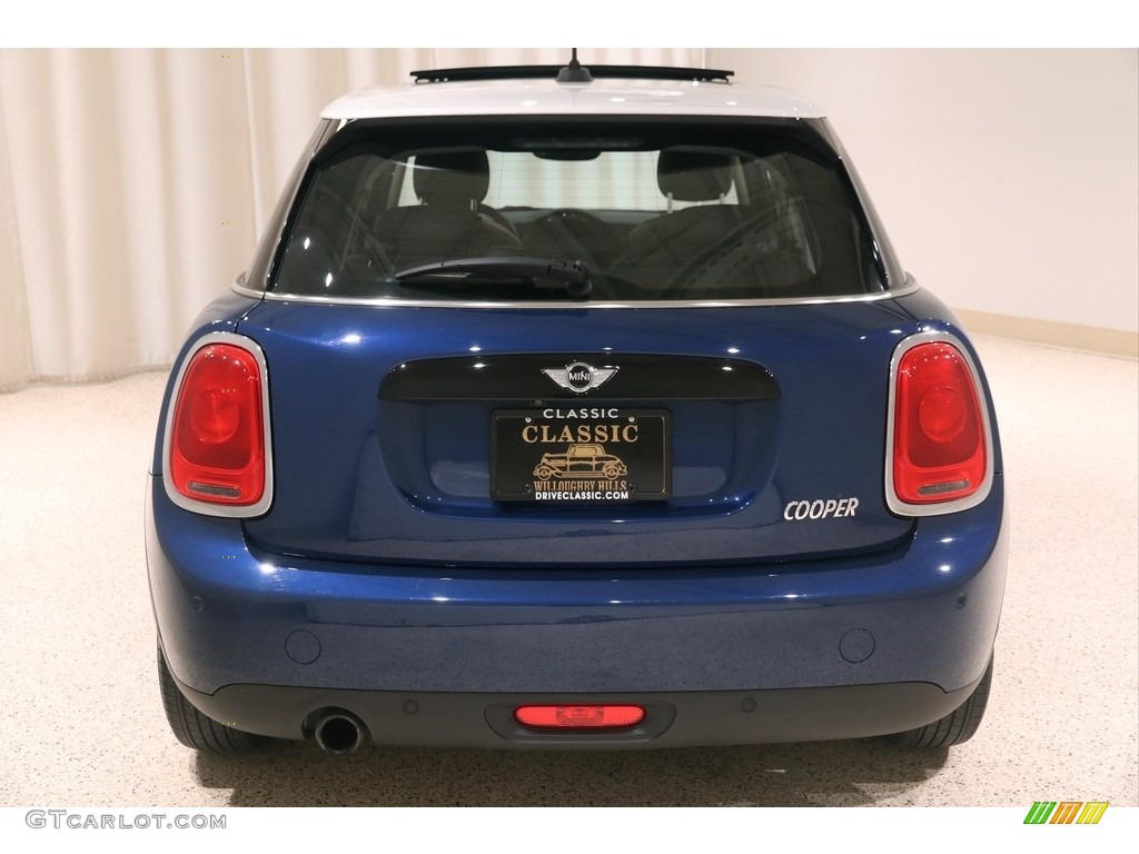 2017 Hardtop Cooper 4 Door - Deep Blue Metallic / Carbon Black photo #21