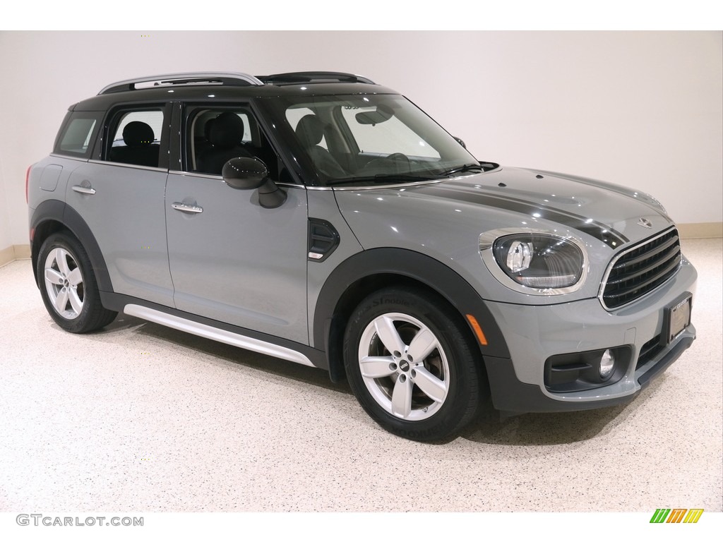 2017 Countryman Cooper - Moonwalk Grey Metallic / Carbon Black photo #1